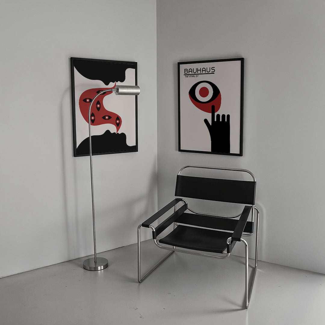 Vorm en kleurenspel Posterset