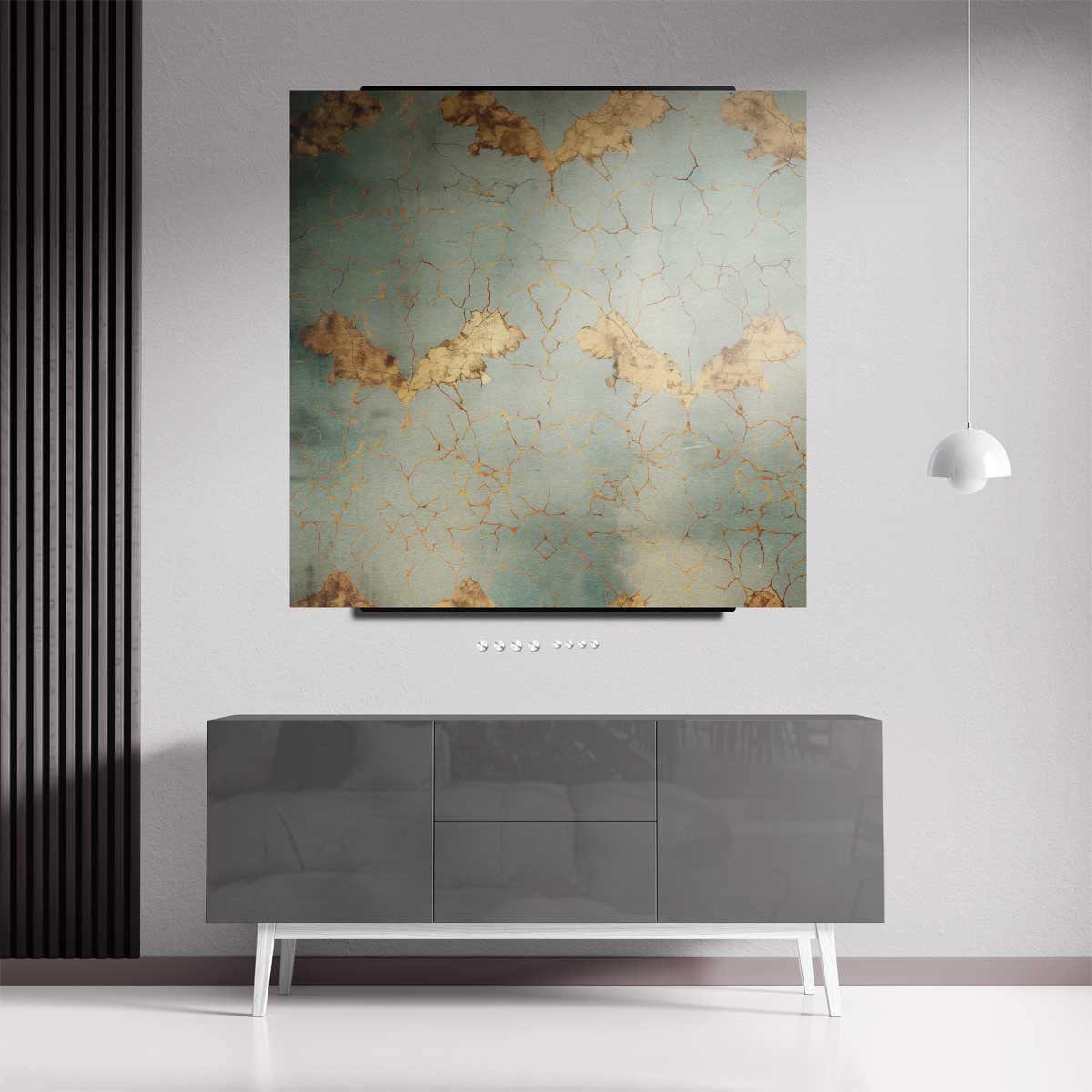 Dromerige Wolkenlucht Textuur Kunst Kunstwerk-canvas-dibond-plexiglas-wanddecoratie-WallArtistic
