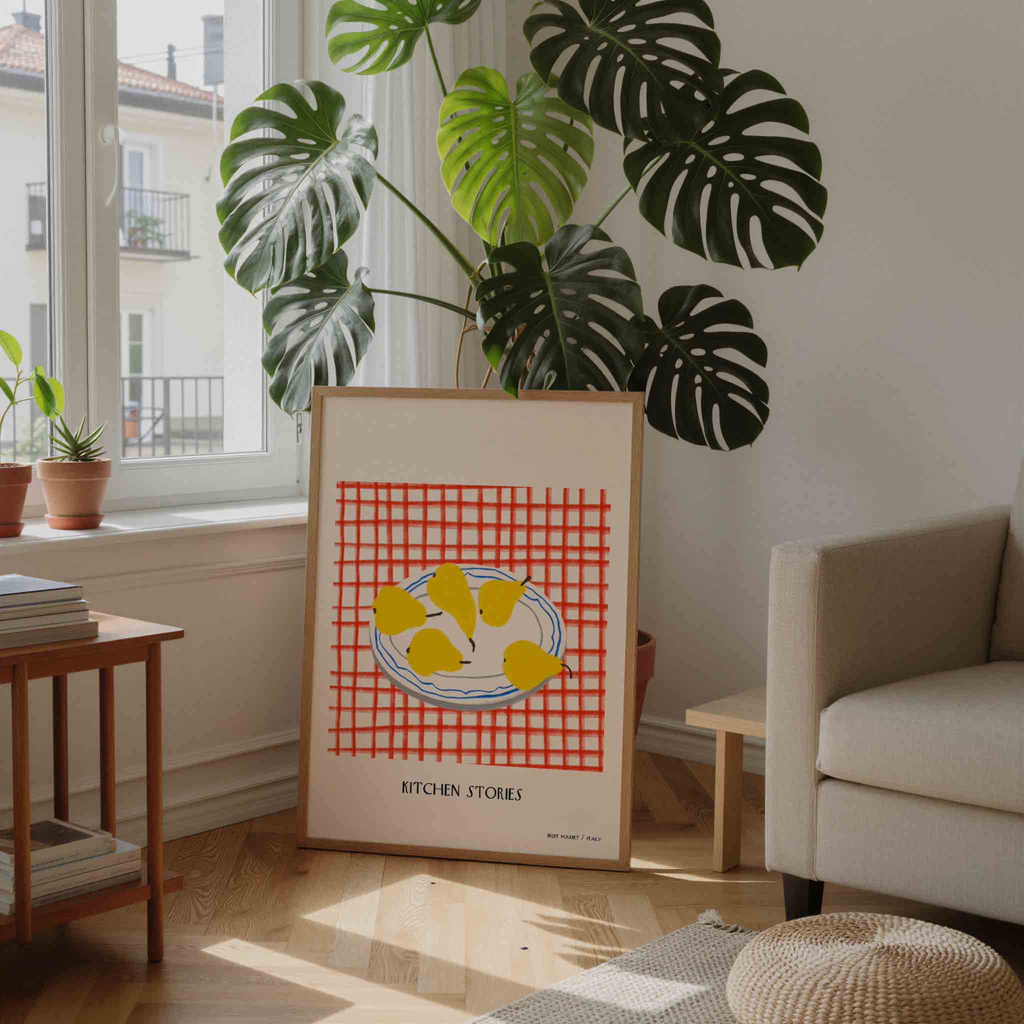 Peren op schaal Poster