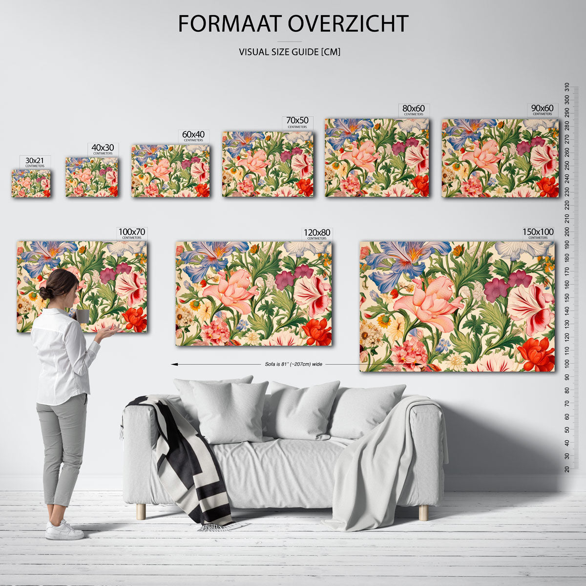 Bloemenpracht Poster