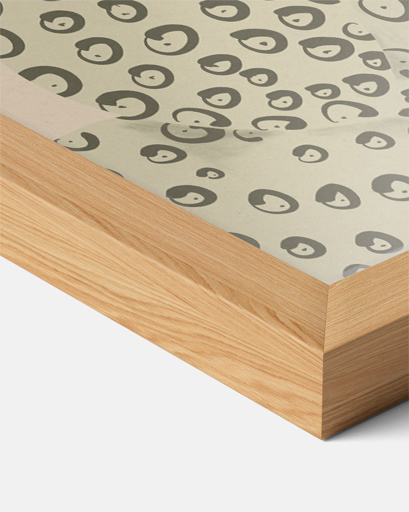 Trendy Abstracte Vrouwelijke Illustratie Poster-WallArtistic