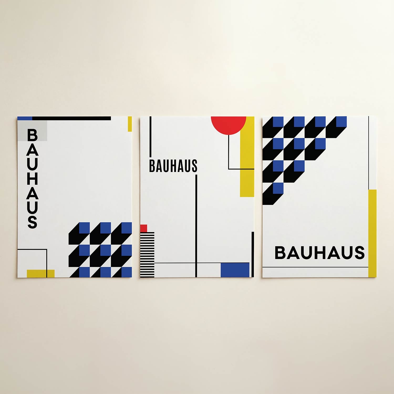 Vorm en kleur Posterset
