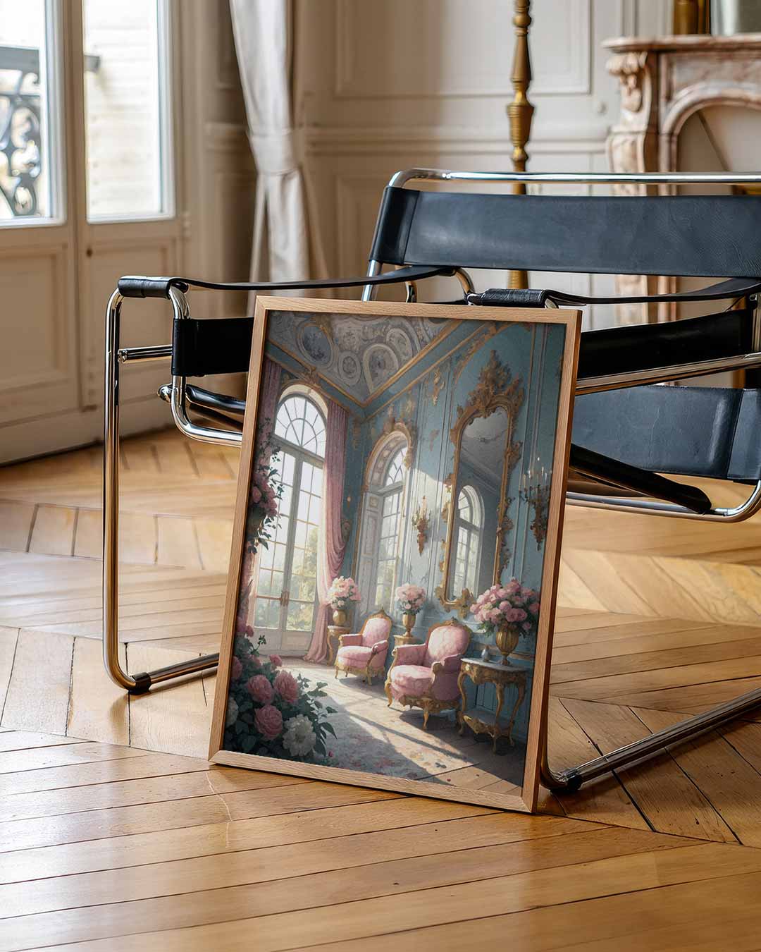 Romantische Bloemenkamer Poster