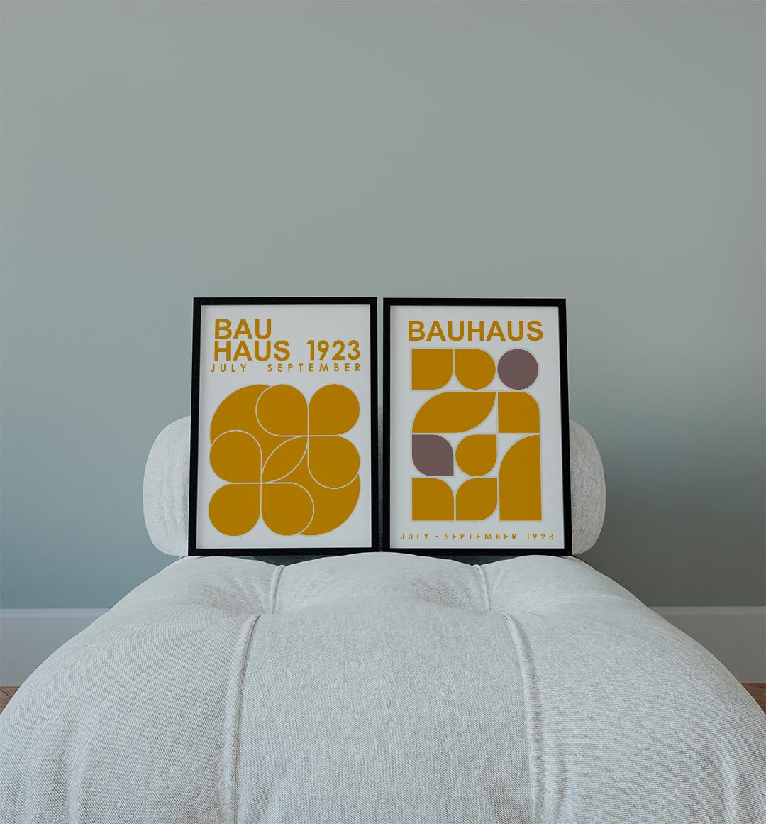 Vormen en vlakken Posterset