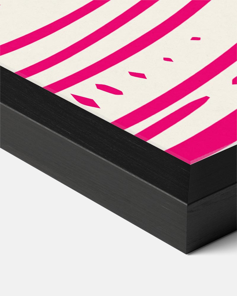 Trendy Schelpenprint Poster