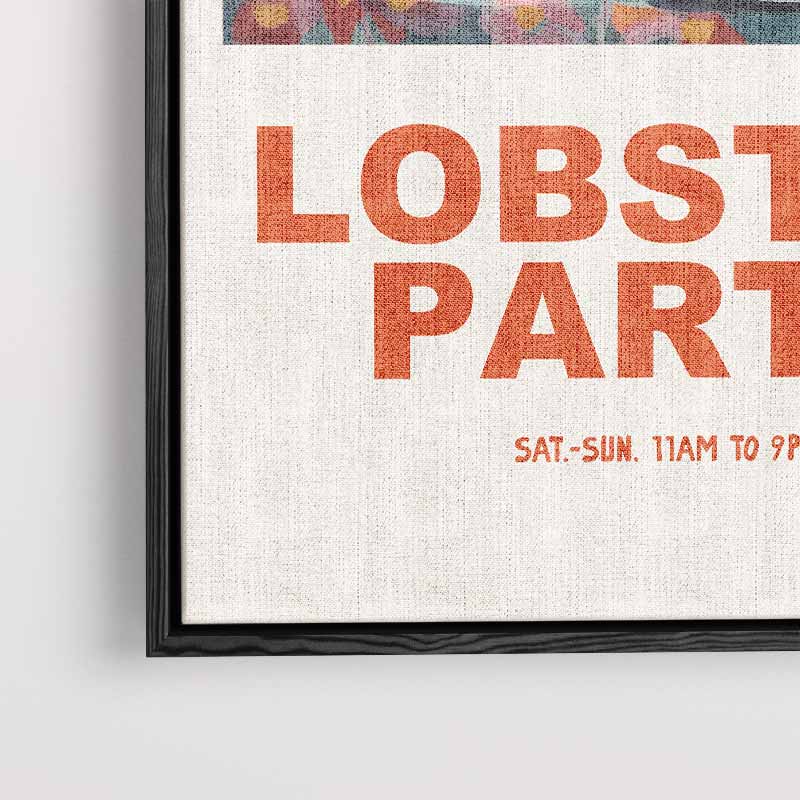Lobster Party Poster