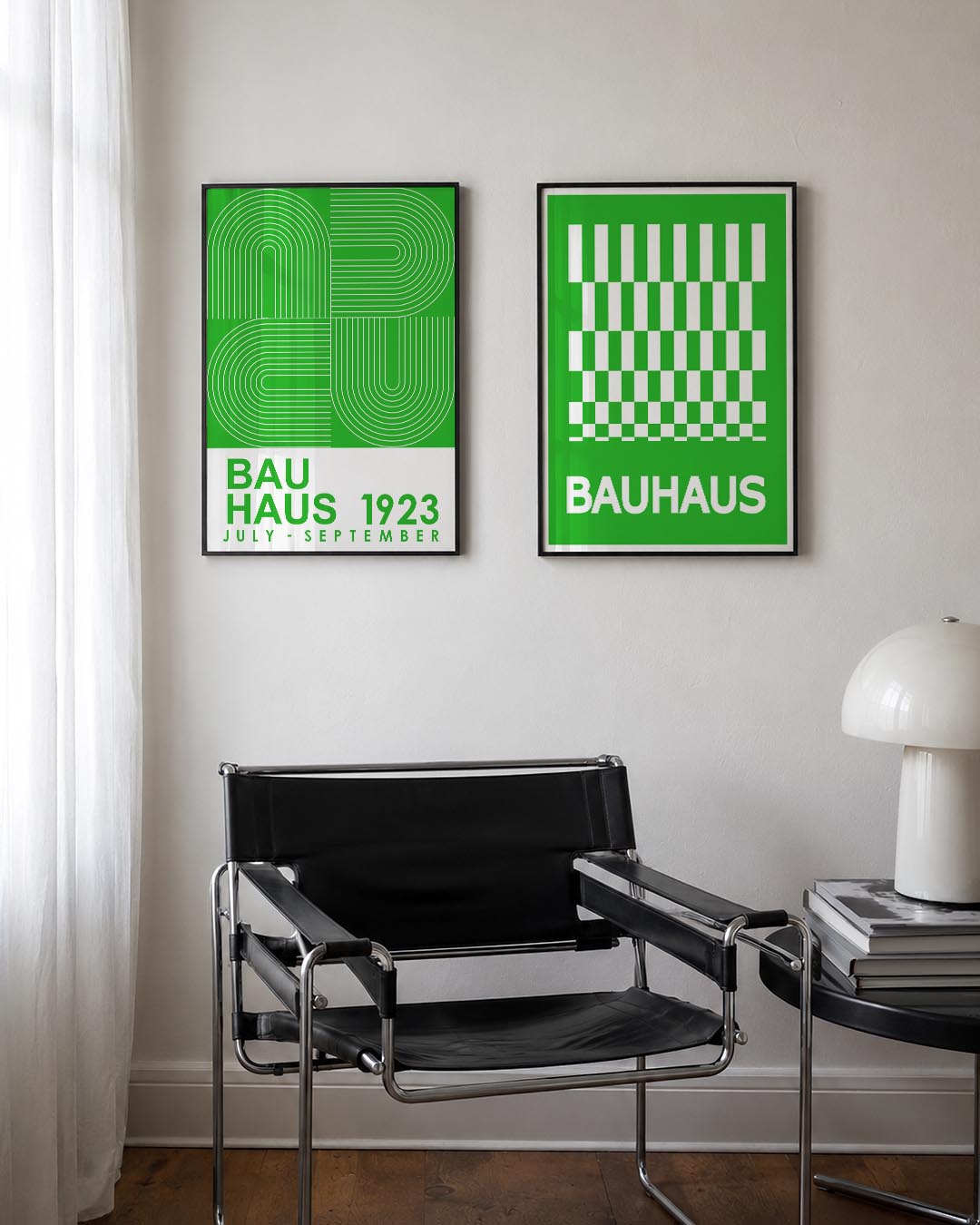 Lijnen en kleurvlakken Posterset