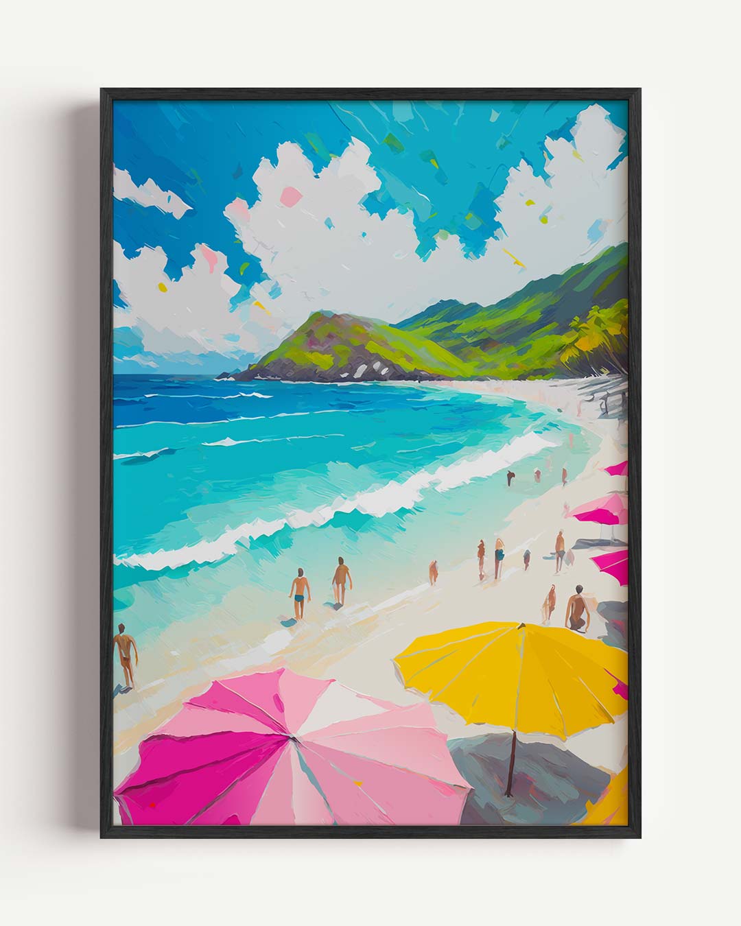 Stranddag Droomposter