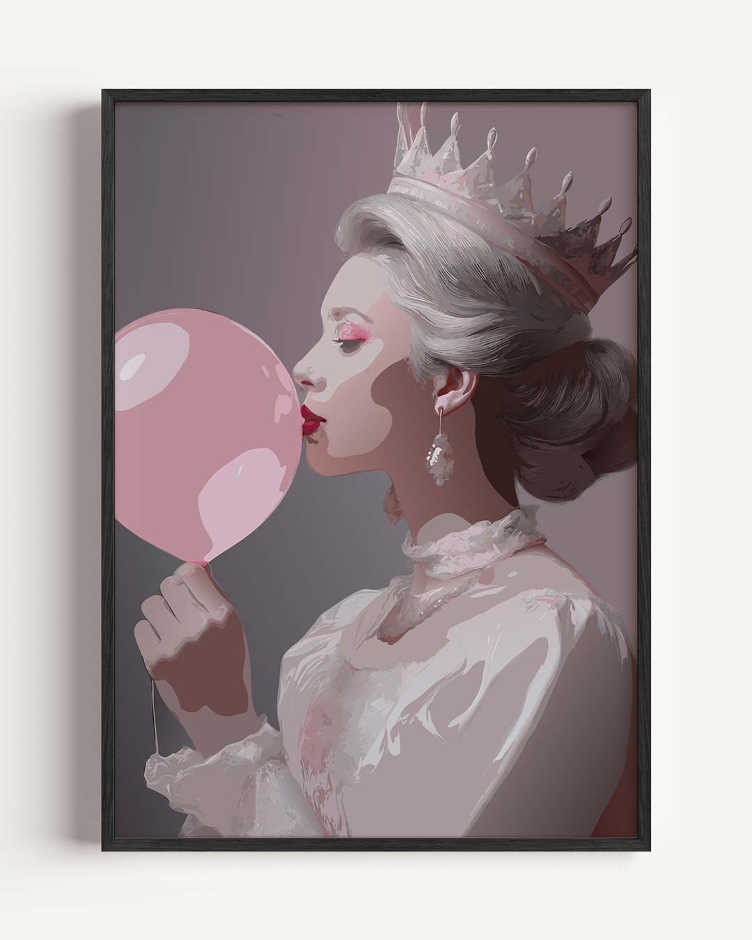 Koningin van Bubblegum Poster