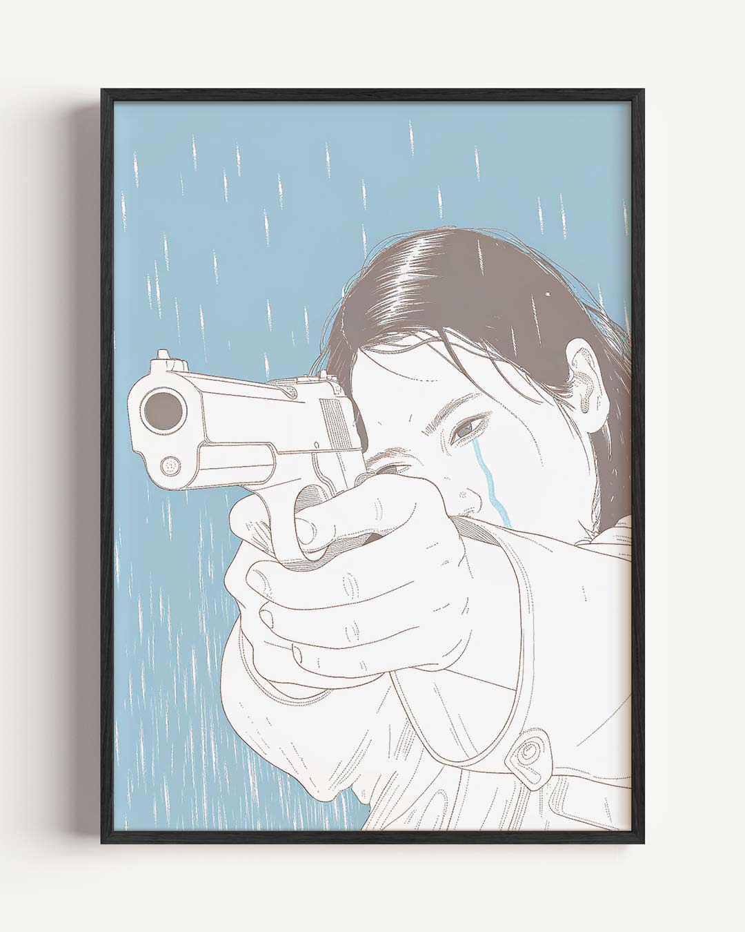 Vintage Stijl Emotionele Kracht Poster