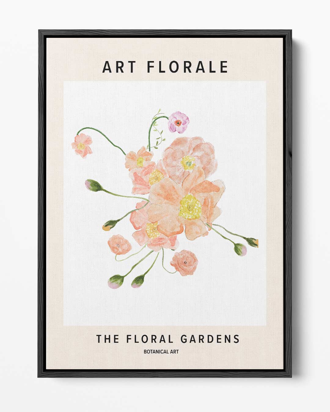 Bloeiende Tuinen Botanische Kunst Kunstwerk-canvas-dibond-plexiglas-wanddecoratie-WallArtistic