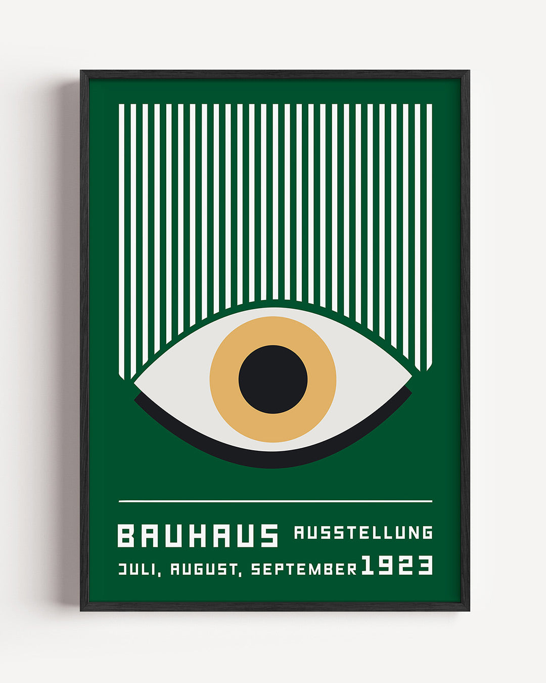 Oog en lijnen Poster