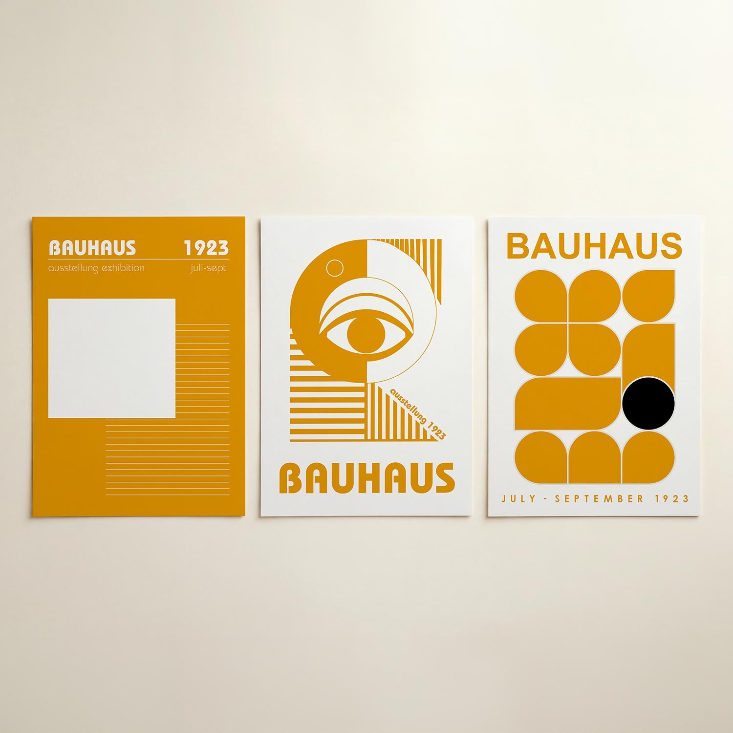 Lijnen en vlakken Posterset
