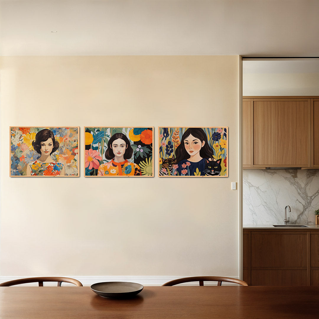 Bloemenportret Posterset