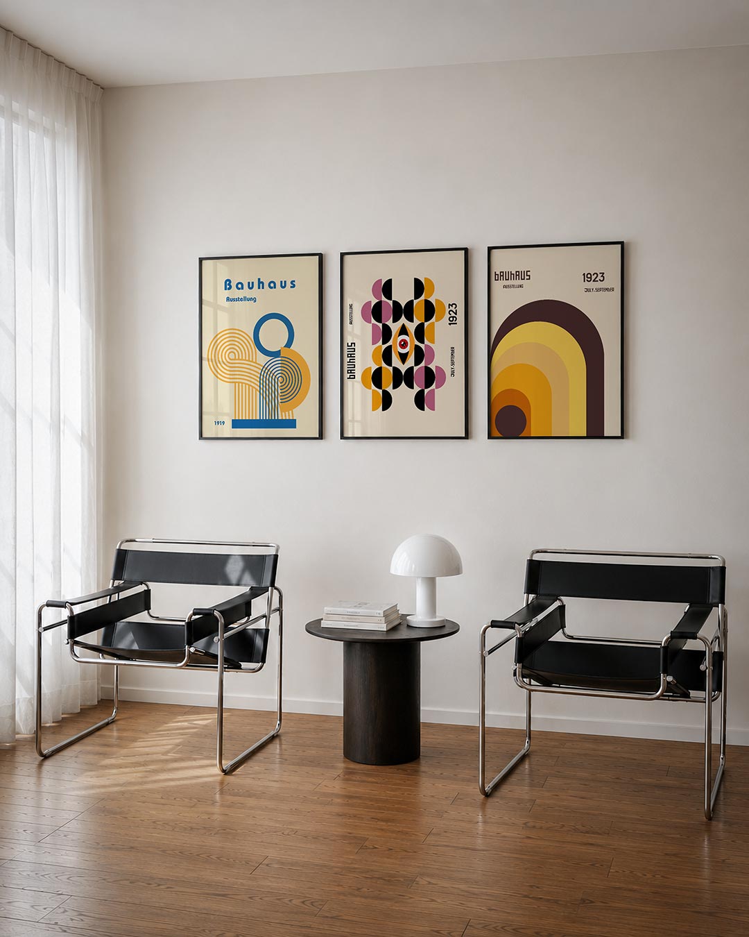 Kleurrijke cirkelpatronen Posterset
