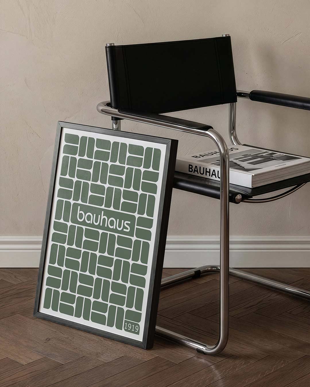 Vormritme en lijnen Poster