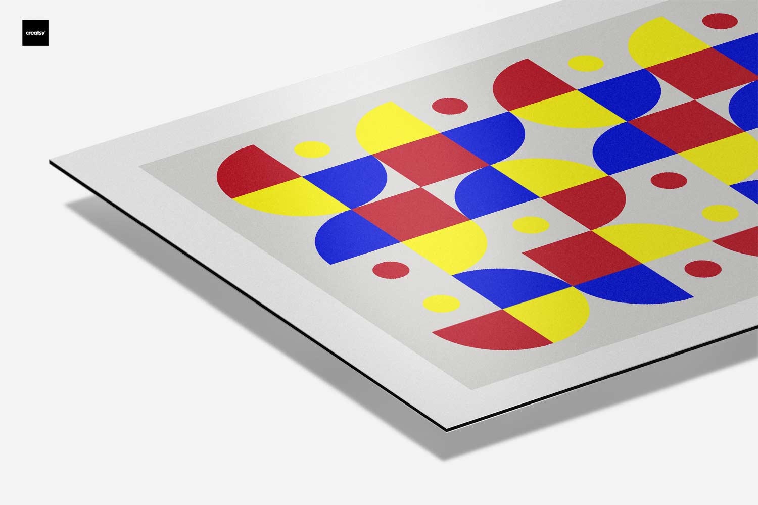 Bauhaus Geometrische Print Kunstwerk