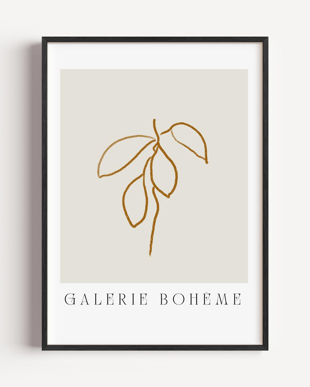 Minimalistische Botanische Poster-WallArtistic