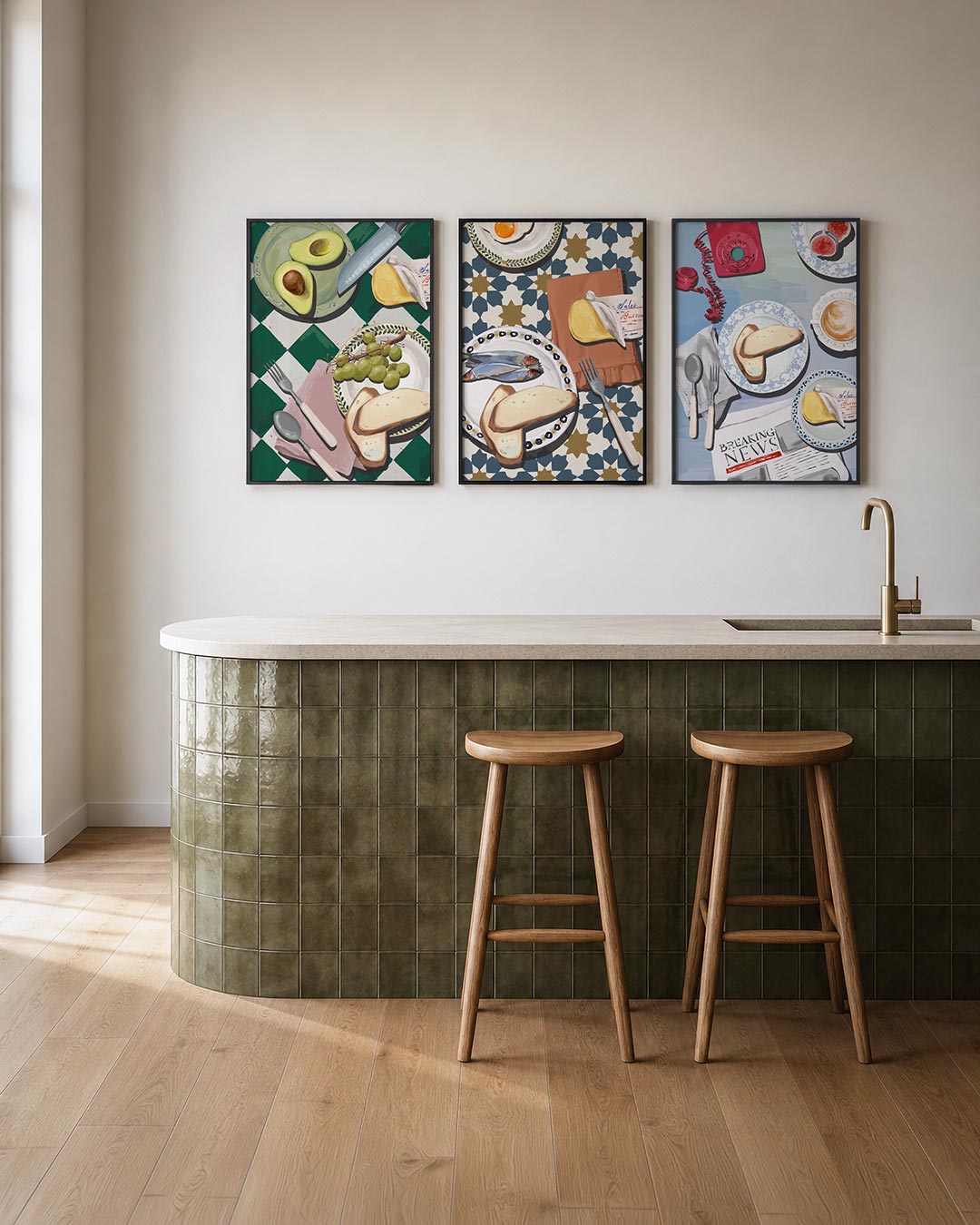 Eettafel moment Posterset