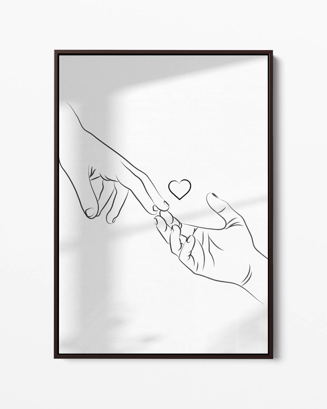 Verbondenheid in Lijnen Kunstwerk-canvas-dibond-plexiglas-wanddecoratie-WallArtistic