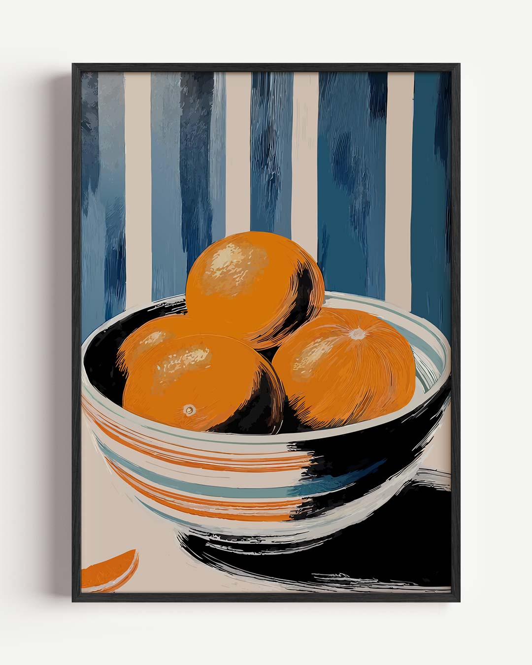 Citrusfrisse Sinaasappelkom Poster