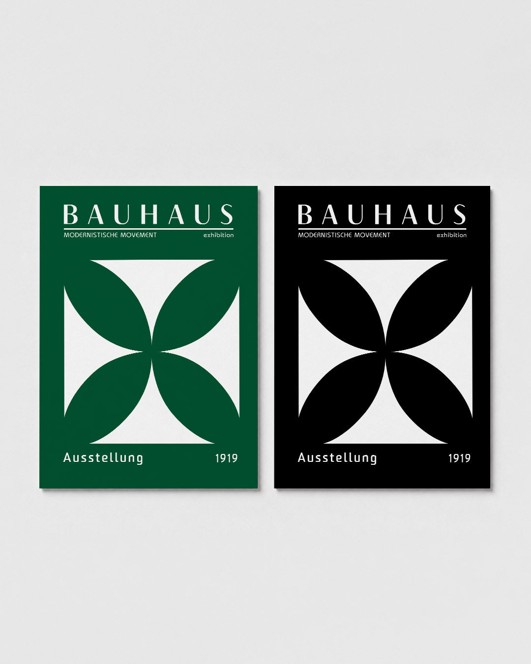 Vorm en balans Posterset