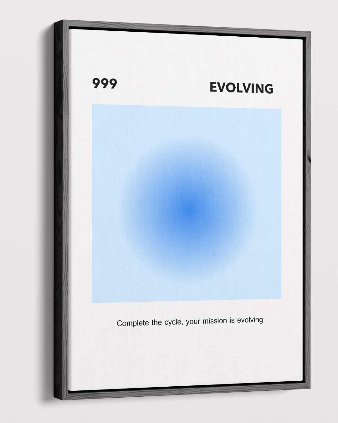 Evoluerend Blauw Kunstwerk-canvas-dibond-plexiglas-wanddecoratie-WallArtistic