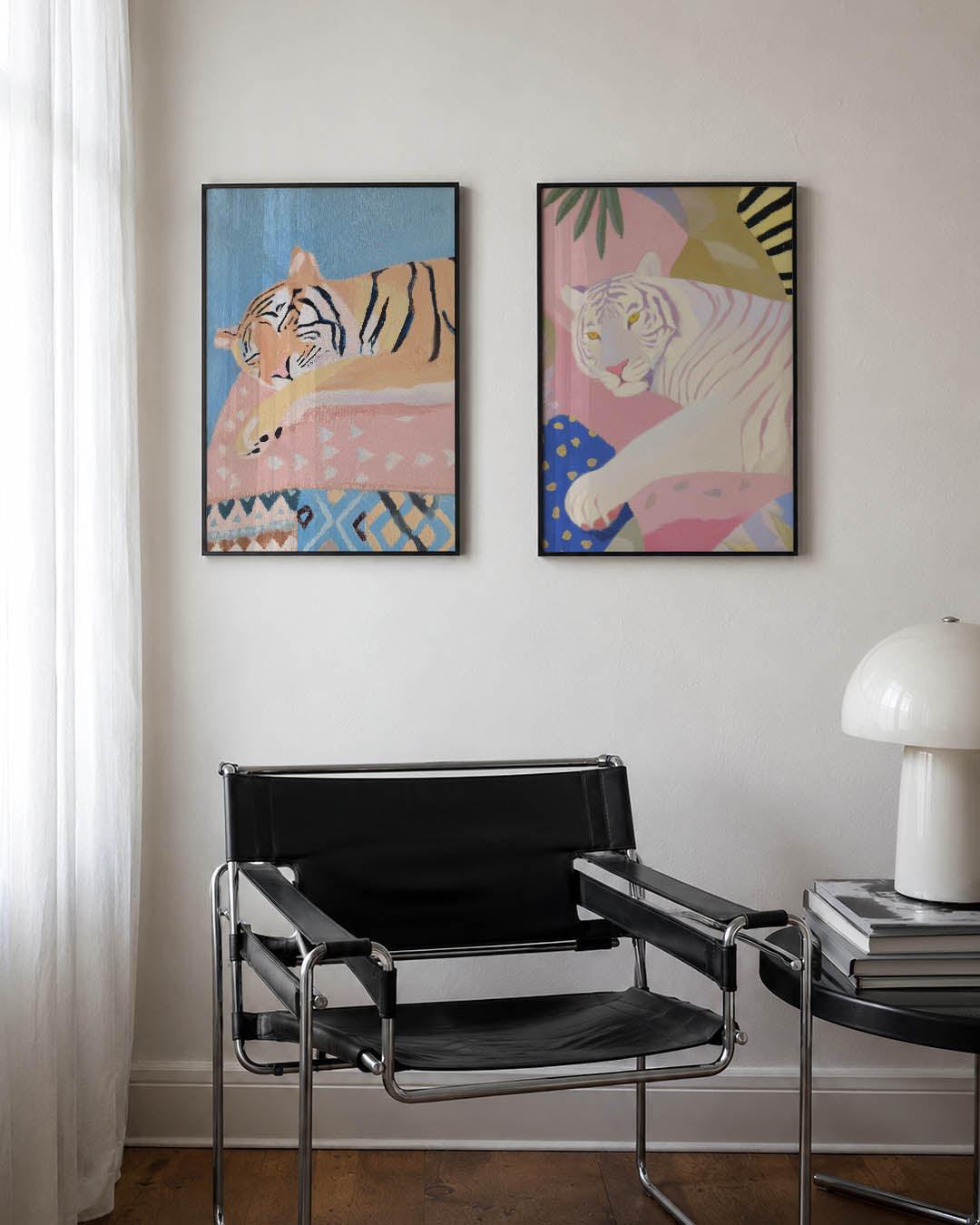 Dromerige tijger Posterset