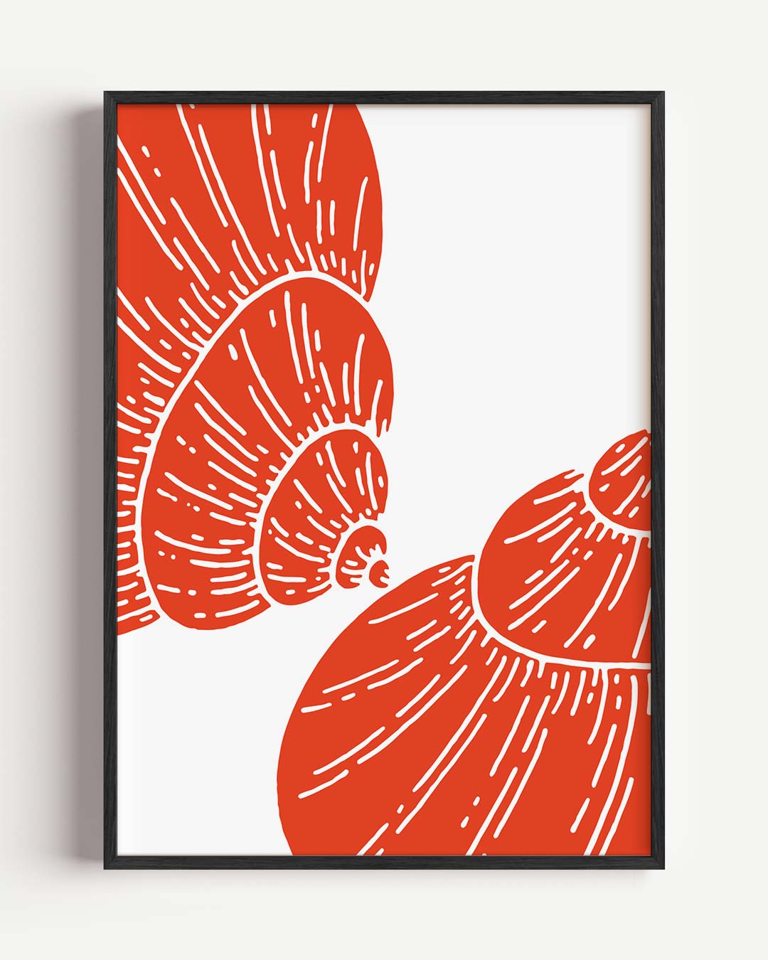 Schelpen in Stijl Poster