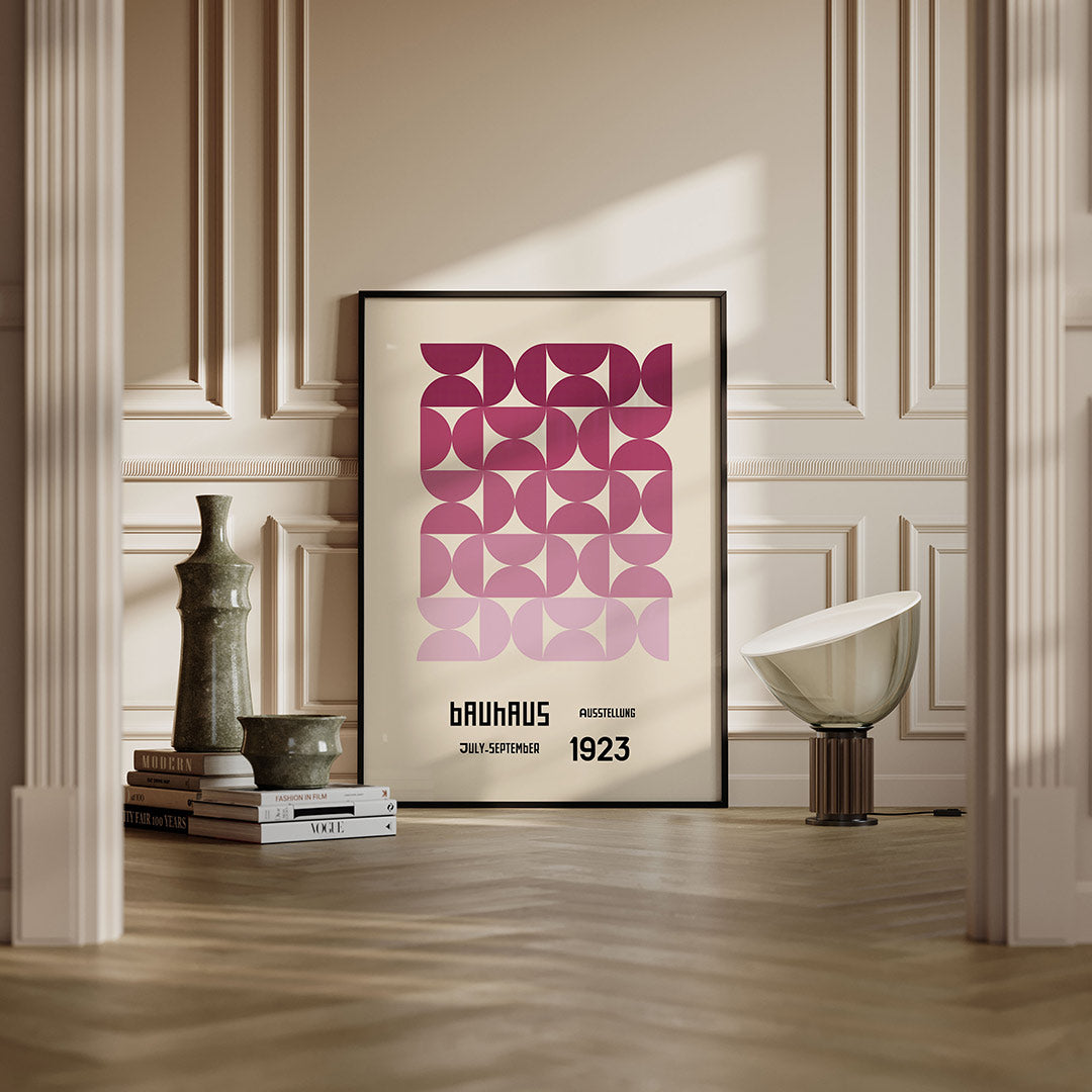 Vormritme en kleur Poster