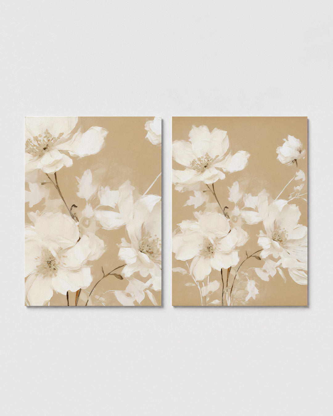 Bloemrijke sereniteit Posterset