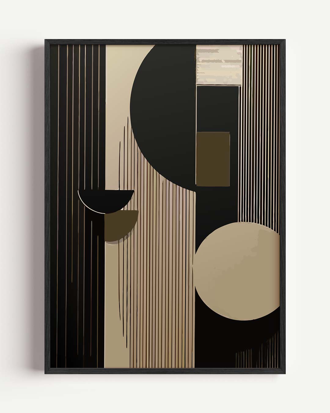 Moderne Geometrische Kunstposter