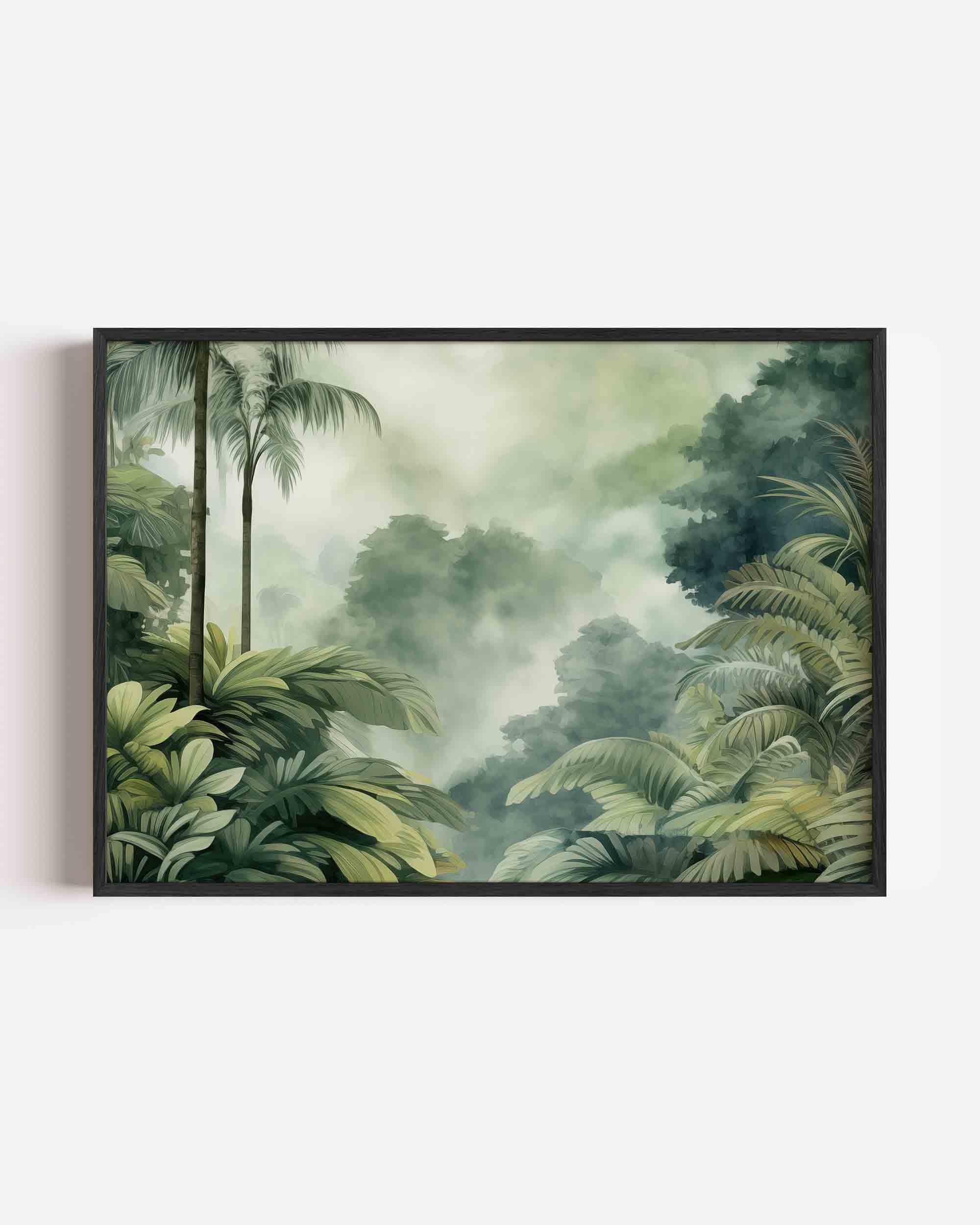 Tropische bladeren Poster