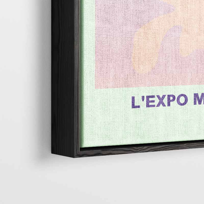 Abstracte Pastel Compositie Kunstwerk-canvas-dibond-plexiglas-wanddecoratie-WallArtistic