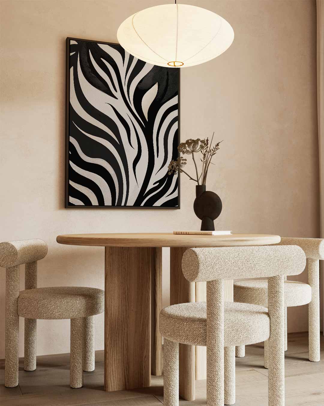 Zebra Inspiratie Wanddecoratie Kunstwerk-canvas-dibond-plexiglas-wanddecoratie-WallArtistic