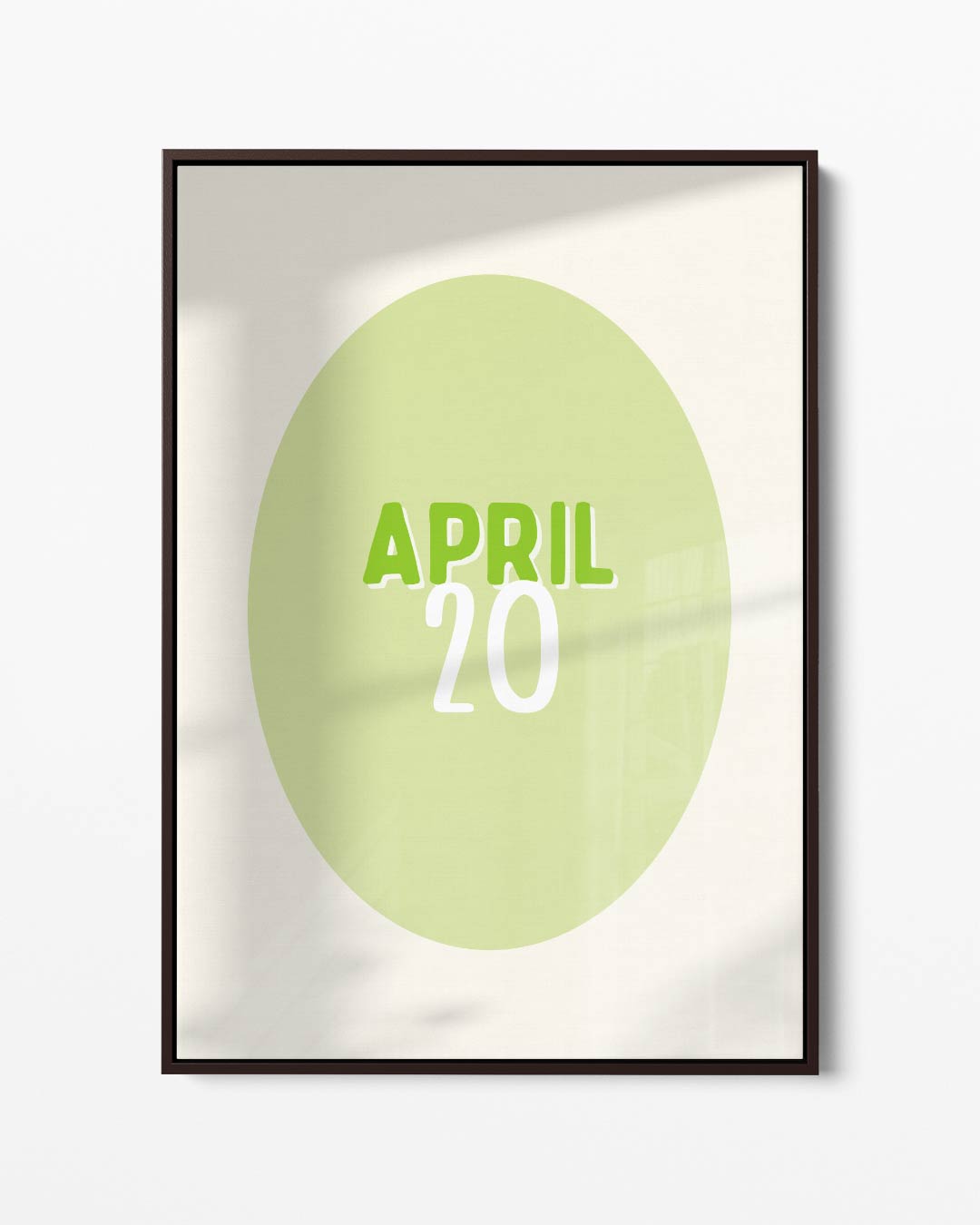 April 20 - Frisse Wanddecoratie Kunstwerk-canvas-dibond-plexiglas-wanddecoratie-WallArtistic
