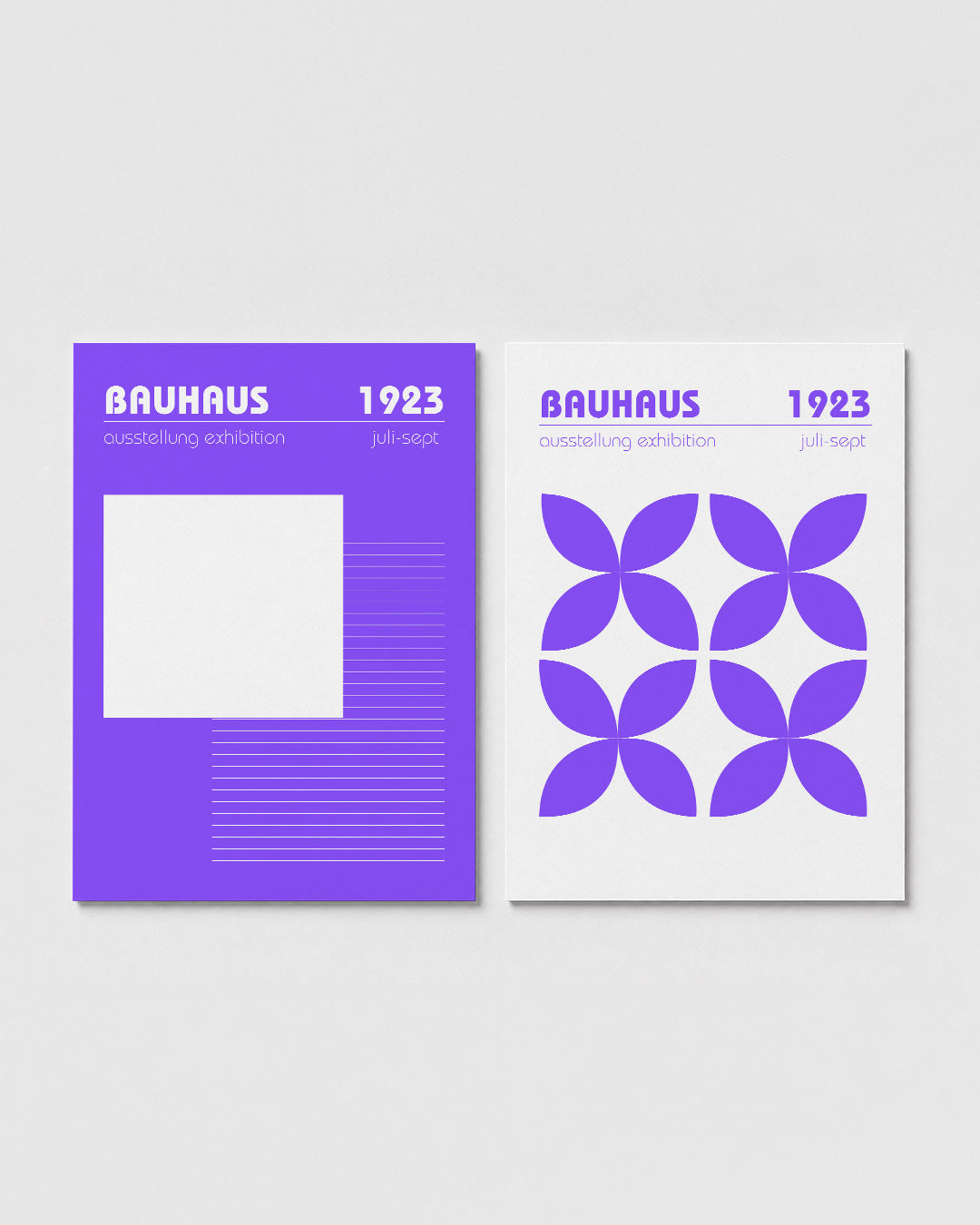 Lijnen en vlakken Posterset
