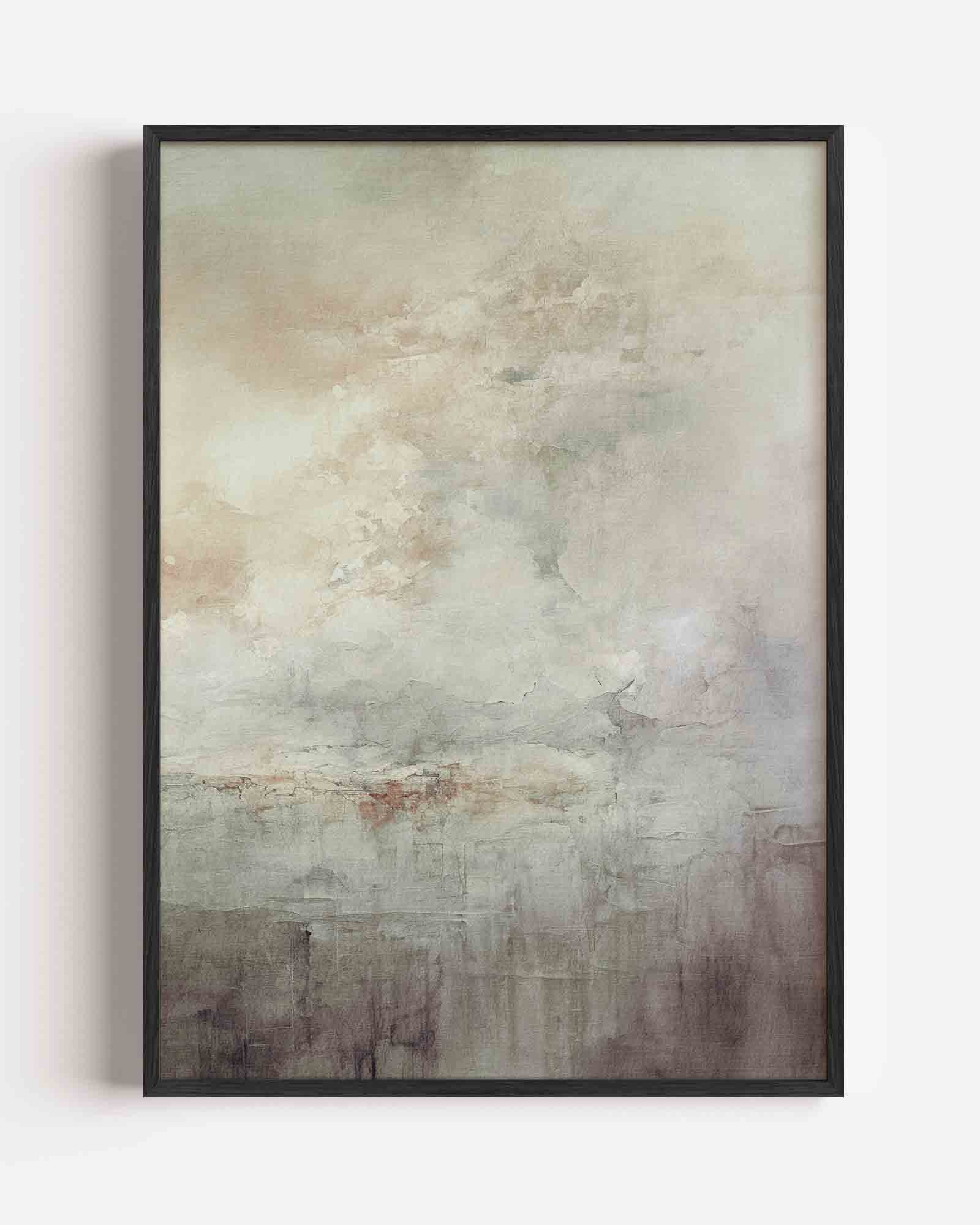 Abstracte wolken Poster