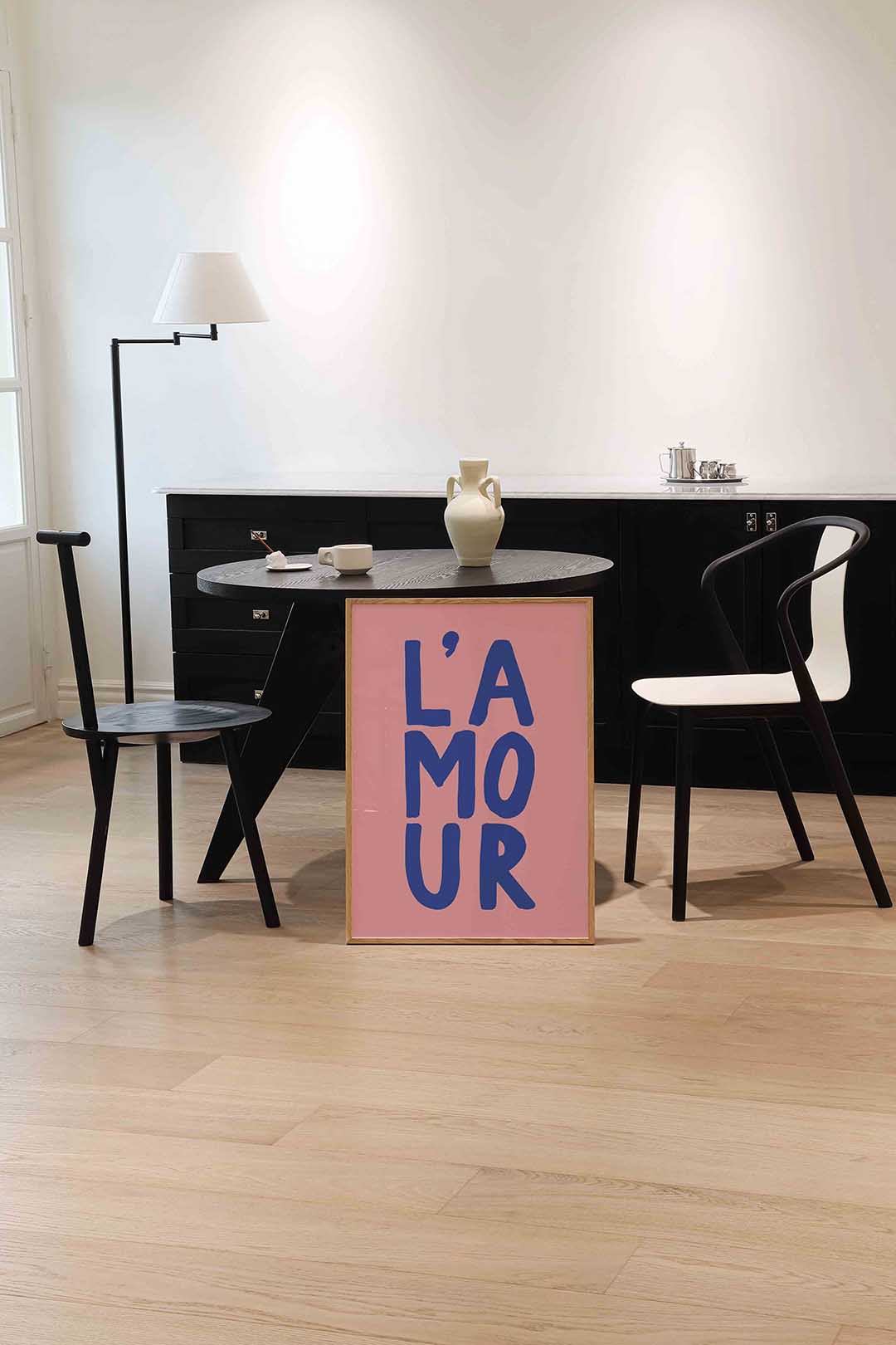 L'amour tekst Poster