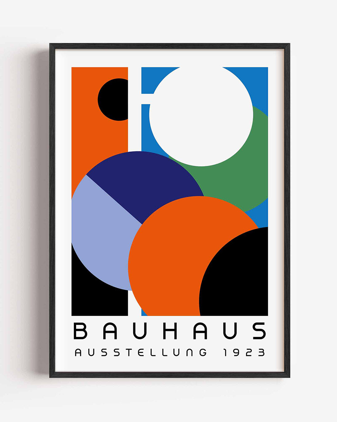 Vormen en kleurvlakken Poster