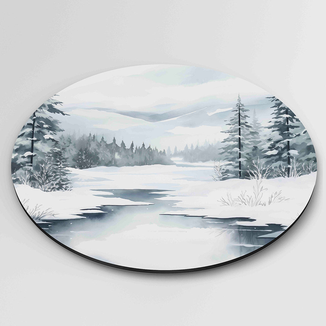 Winterlandschap Muurcirkel