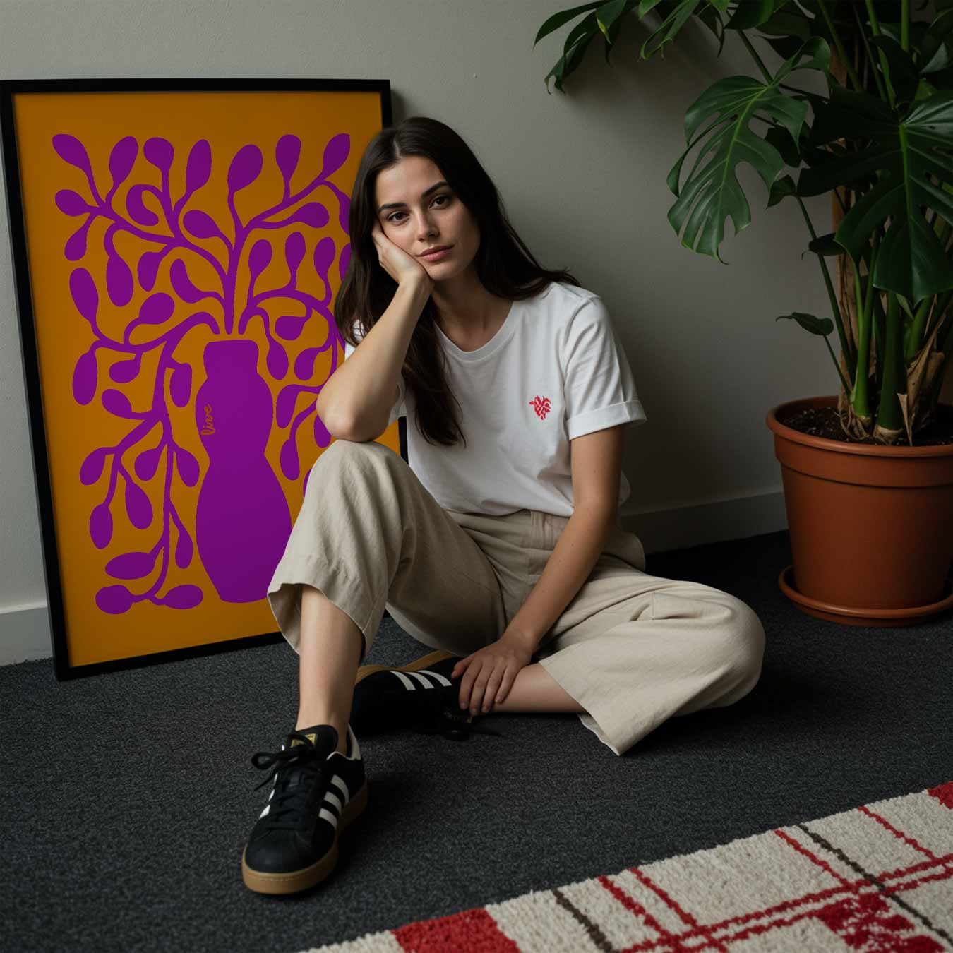 Moderne Botanische Kunstposter