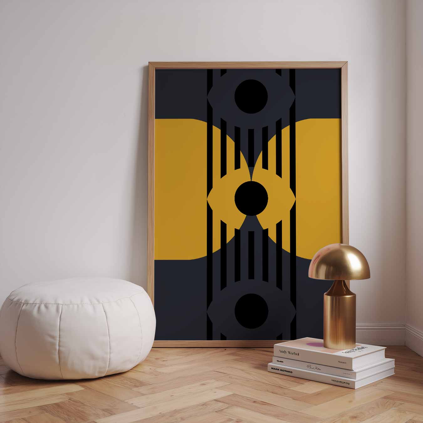 Geometrische Kunstposter