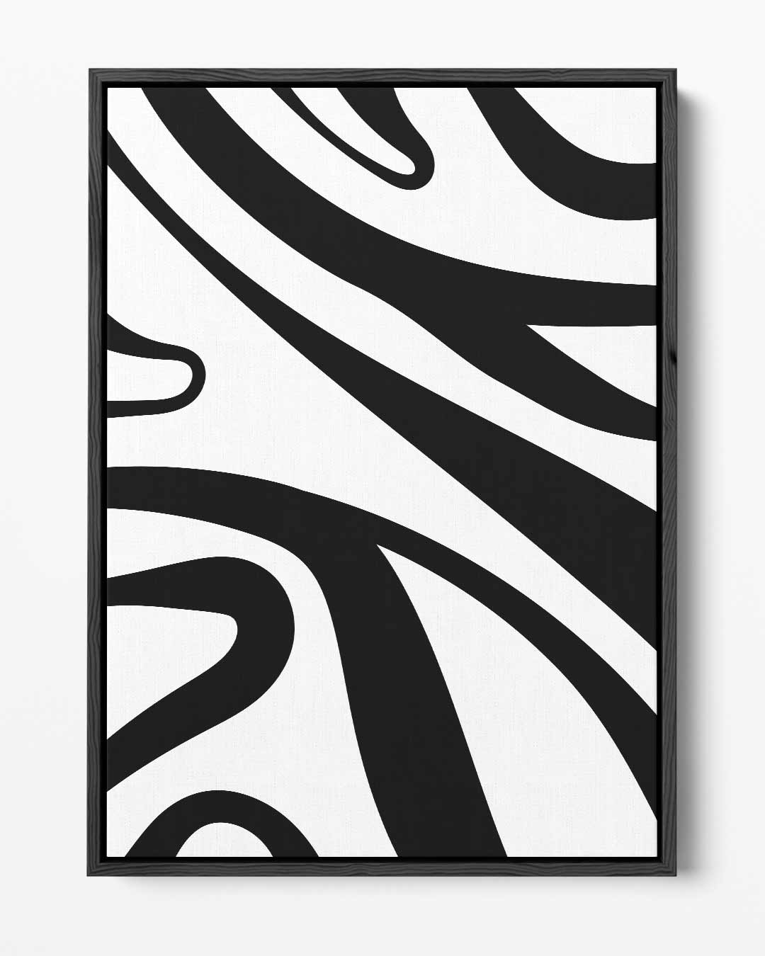 Abstracte Zebrastrepen Kunstwerk-canvas-dibond-plexiglas-wanddecoratie-WallArtistic