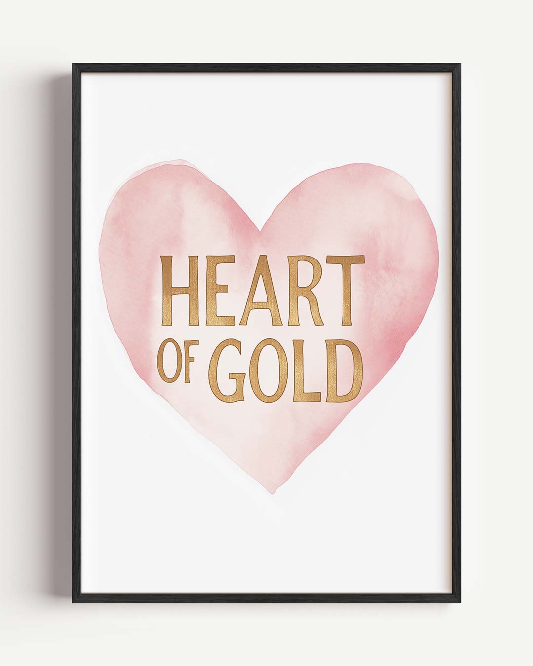 Hart van Goud Poster