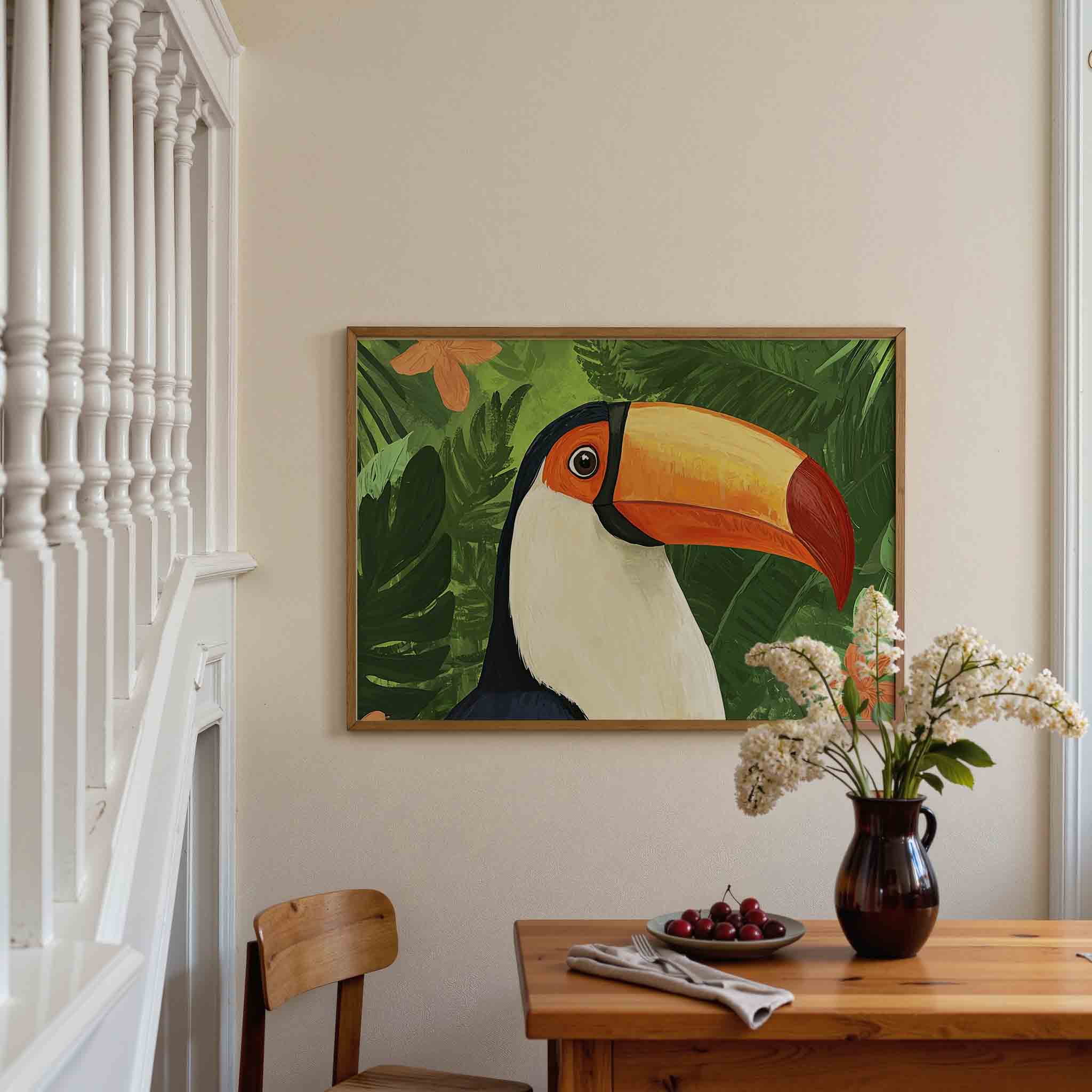 Tropische toekan Poster