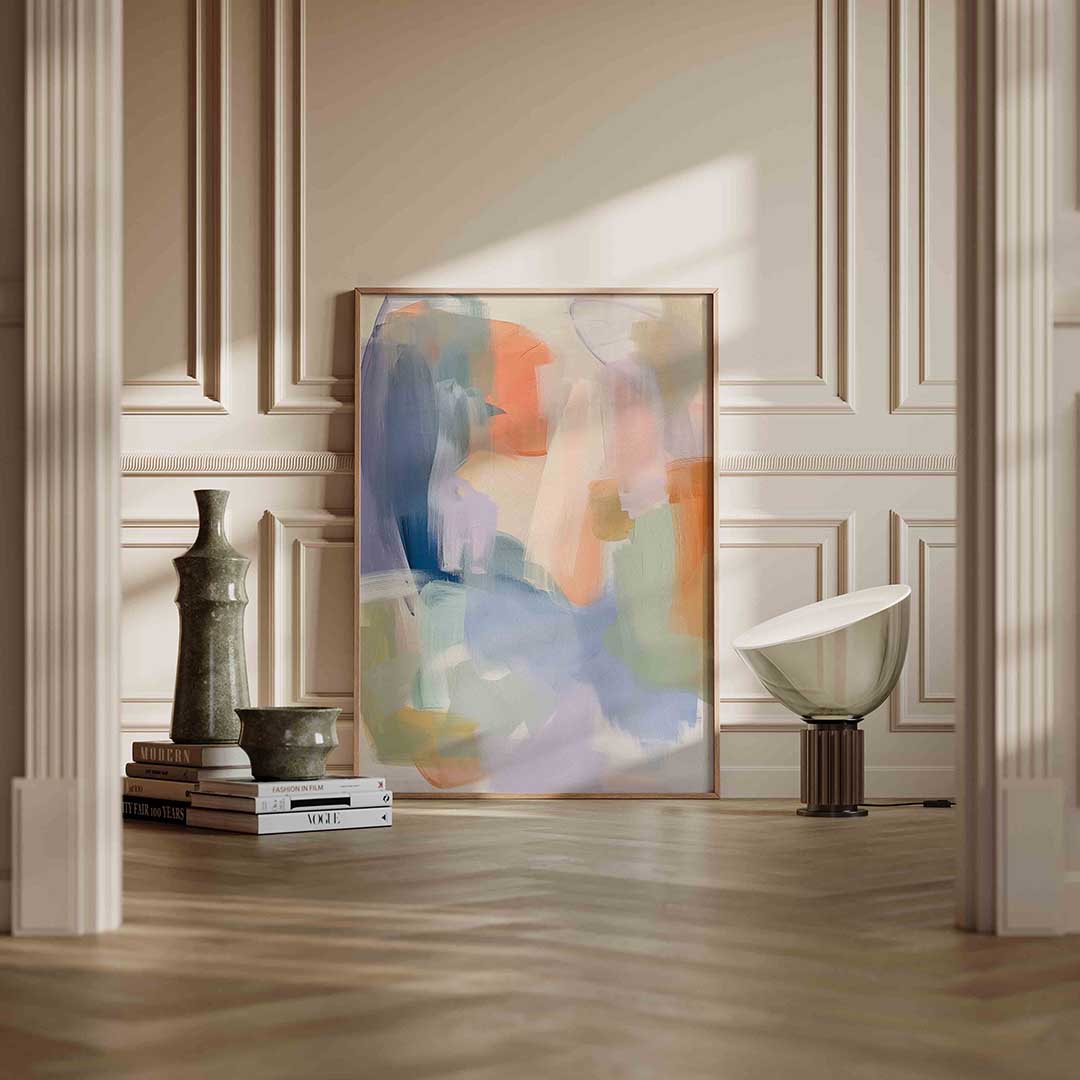 Abstracte vormen Poster