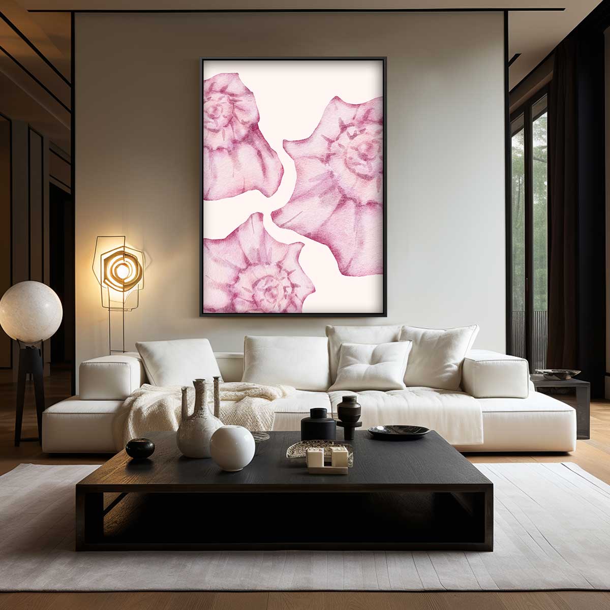Abstract kunstwerk Kunstwerk-canvas-dibond-plexiglas-wanddecoratie-WallArtistic