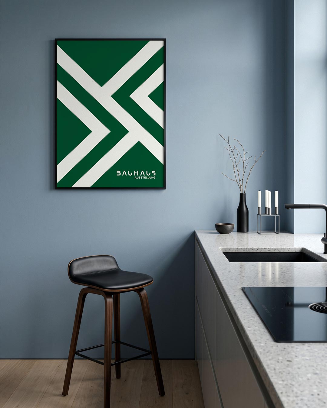 Lijnen en vlakken Poster