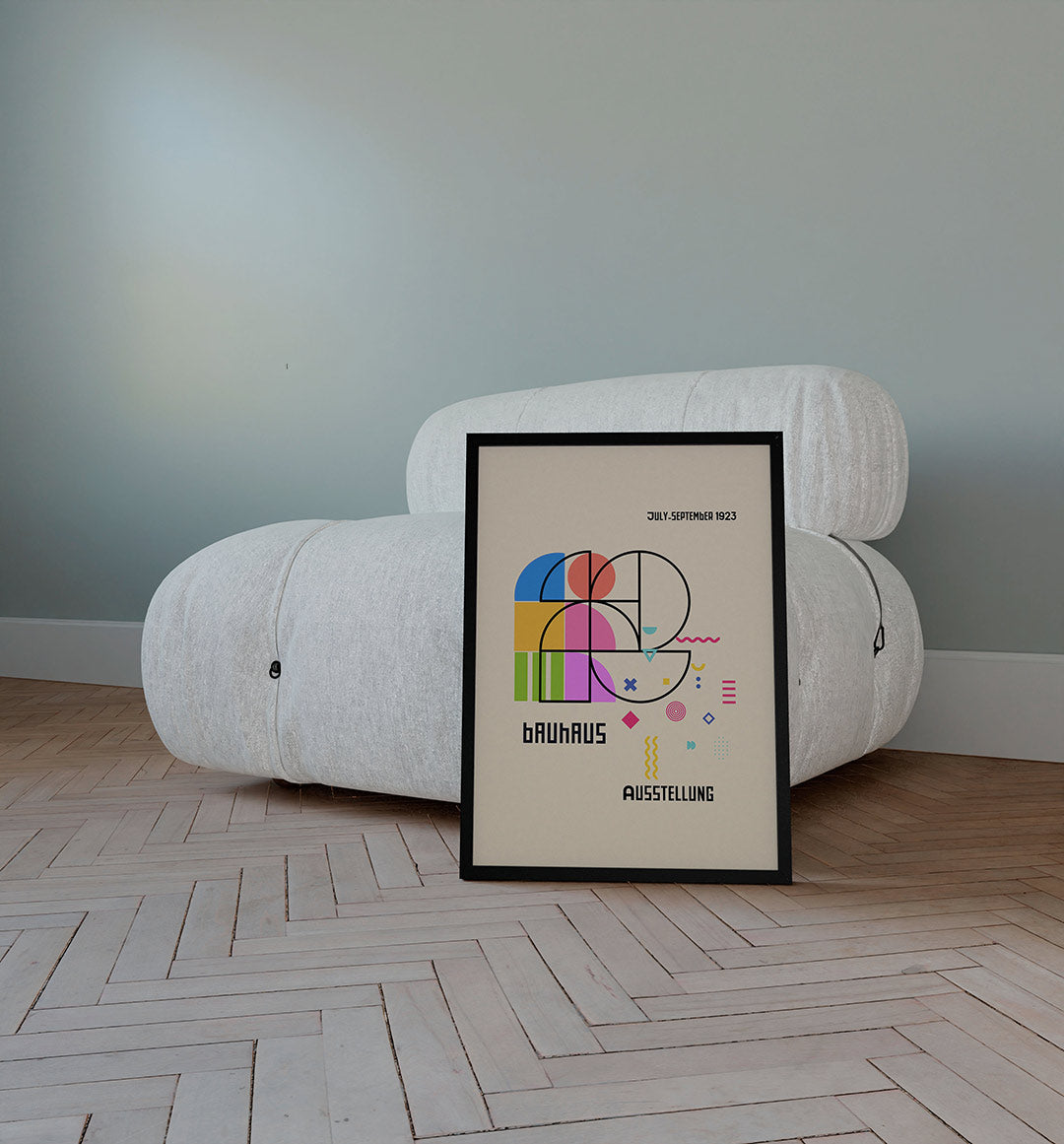 Vormen en kleurvlakken Poster